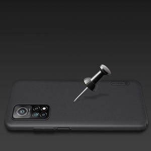 Nillkin Etui Nillkin Frosted do Xiaomi Mi 10T 5G (Niebieskie) uniwersalny 7