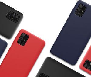 Nillkin Etui Nillkin Flex Pure do Samsung Galaxy A71 (Czerwone) uniwersalny 5