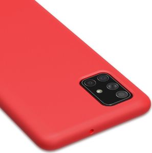 Nillkin Etui Nillkin Flex Pure do Samsung Galaxy A71 (Czerwone) uniwersalny 8