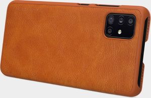 Nillkin Etui Nillkin QIN do Samsung Galaxy A51 5G (Brązowe) uniwersalny 6