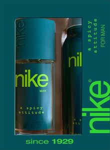 Nike Zestaw dla mężczyzn A Spicy Attitude dezodorant w szkle 75ml+dezodorant spray 200ml 1