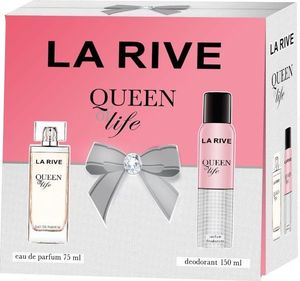 La Rive Zestaw dla kobiet Queen of life Edp 75ml+deo spray 150ml 1