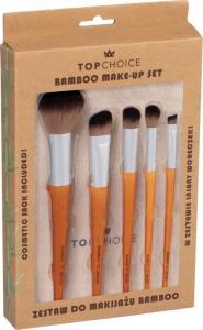 Top Choice Zestaw pędzli do makijażu Bamboo (6537474) 1
