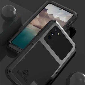 LOVE MEI Etui Love Mei Powerful do Samsung Galaxy Note 20 (Srebrne) uniwersalny 2