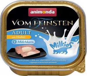 Animonda ANIMONDA KOT 100g V.FEINSTEN MILKY KURA z FARSZEM MLECZNYM tacka/32 2