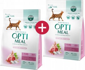 Club 4 Paws OPTIMEAL KOT 200g JAGNIĘCINA SENSITIVE /6 1