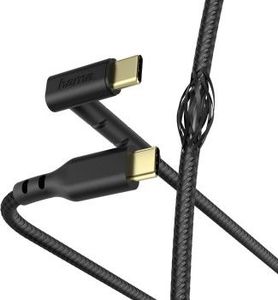 Kabel USB Hama USB-C - USB-C 1.5 m Czarny (001872140000) 1