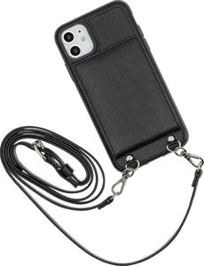 Hama FUTERAŁ GSM CROSS BODY Z LUSTERKIEM DO IPHONE 11, CZARNE 4
