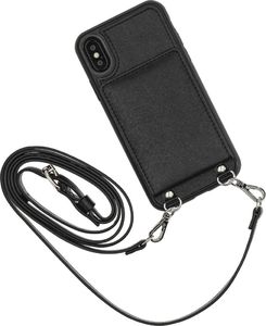 Hama FUTERAŁ GSM CROSS BODY Z LUSTERKIEM DO IPHONE X/XS, CZARNE 4