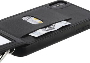 Hama FUTERAŁ GSM CROSS BODY Z LUSTERKIEM DO IPHONE X/XS, CZARNE 9