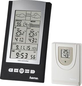 Stacja pogodowa Hama czarna (EWS-800) 2