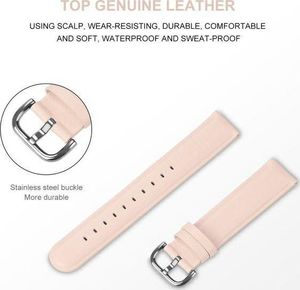 Beline Beline pasek Watch 20mm Elegance różowy/pink 4