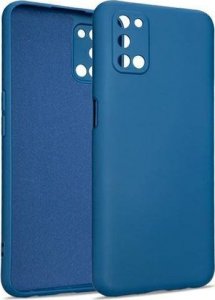 Beline Beline Etui Silicone Oppo A52 niebieski/blue 1