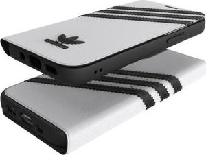 Adidas Adidas OR Booklet Case PU iPhone 12/12 Pro 6,1" biało czarny/white black 4