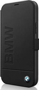 BMW Etui BMW BMFLBKP12SSLLBK iPhone 12 mini 5,4" czarny/black book Signature 1