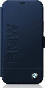 BMW Etui BMW BMFLBKP12SSLLNA iPhone 12 mini 5,4" granatowy/navy book Signature 2