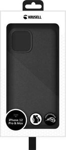 Krusell Krusell SandCover iPhone 12/12 Pro 6,1" czarny/black 62161 5