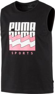 Puma Koszulka męska Summer Graphic Sleeveless Tee czarny S 1