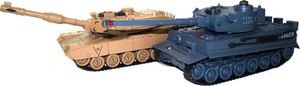 Zegan CZOŁGI ZDALNIE STEROWANE M1A2 Abrams + Tiger 1