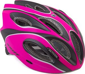 Author Kask AUTHOR SKIFF różowo(fluo)-czarny 58-62 cm 1