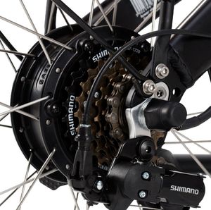 Rower elektryczny EcoBike Rower elektryczny Tourism czarny (37943) 4