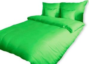 Darymex Pościel satyna bawełniana kolor Zielony 180x200 1