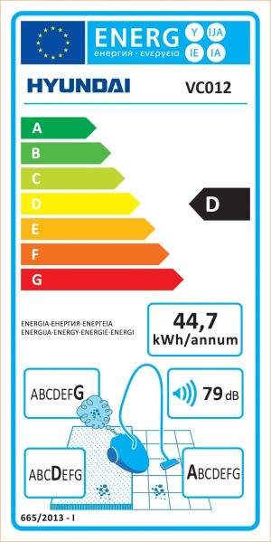 Odkurzacz Hyundai VC 012 5