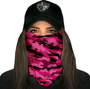 SA Co. SA Co. Chusta Wielofunkcyjna Face Shield Pink Military Camo uniwersalny 1