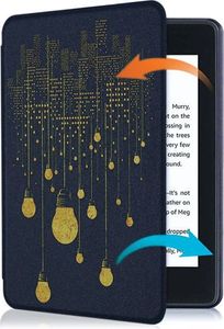 Pokrowiec Alogy Pokrowiec Smart Case do Kindle Paperwhite 4 2018/2019 Żarówki + Szkło 4