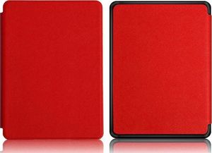 Pokrowiec Alogy Smart Case do Kindle Paperwhite 4 Czerwony + Szkło 3