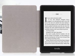 Pokrowiec Alogy Smart Case do Kindle Paperwhite 4 Czerwony + Szkło 5