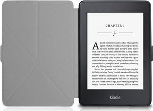 Pokrowiec 4kom.pl Etui origami do Kindle Paperwhite 1 2 3 na magnes różowe uniwersalny 4