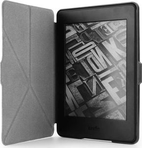 Pokrowiec 4kom.pl Etui origami do Kindle Paperwhite 1 2 3 na magnes różowe uniwersalny 6