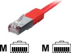 Equip Patchcord, Cat.5e, SF/UTP, 10m, czerwony (705426) 1