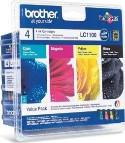 Tusz Brother Brother Tusz LC1100 CMYK 4pack 1