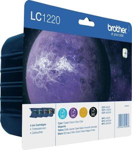 Tusz Brother Brother Tusz LC1220 CMYK 4pack 1