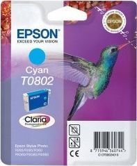 Tusz Epson Epson Tusz Claria R265/360 T0802 Cyan 7,4ml 1