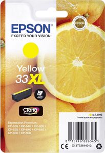 Tusz Epson Epson Tusz Stylus T33XL T3364 Yellow 8,9ml 1