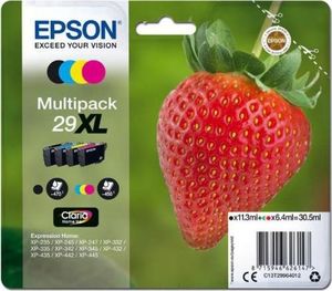 Tusz Epson Epson Tusz Stylus XP235 T29XL CMYK 4pack, 11,3/3x6,4ml, 1