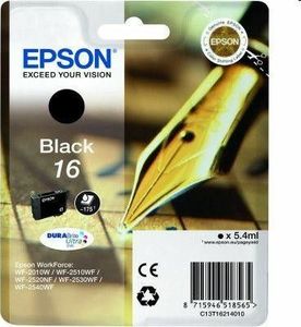 Tusz Epson Epson Tusz WF2010 T1621 Black 5,4ml 175 stron 1