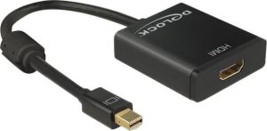 Adapter AV Delock DisplayPort Mini - HDMI czarny (62611) 1