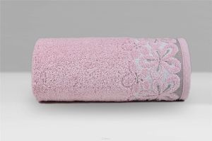 Greno Ręcznik Greno Bella 30x50 różowy z mikrobawełny GRENO 1