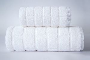 Greno Ręcznik Greno Brick 70x140 biały kąpielowy GRENO 1