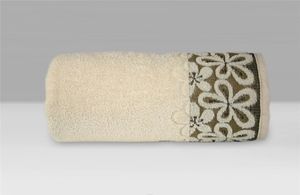 Greno Ręcznik Greno Bella 70x140 kremowy z mikrobawełny GRENO 1