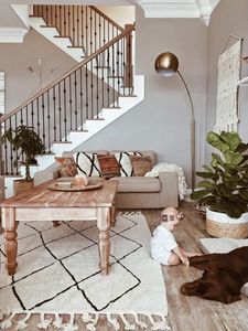 Lorena Canals Dywan dziecięcy BEREBER BEIGE 140x200 beżowy we wzory geometryczne LORENA CANALS 9