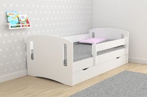 Kocot Kids Łóżko CLASSIC 2 białe dla dzieci bezpieczne 2