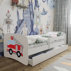 Kocot Kids Łóżko BABY DREAMS straż pożarna z barierką Kocot Kids 5
