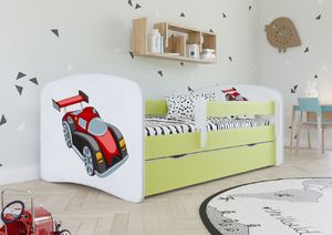Kocot Kids Łóżko BABY DREAMS auto wyścigowe dla chłopca z materacem Kocot Kids 3