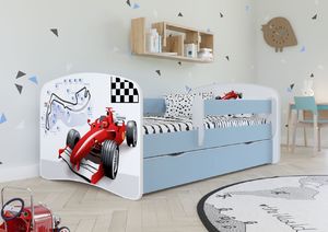 Kocot Kids Łóżko BABY DREAMS formuła 1 z materacem i szufladą 5