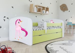 Kocot Kids Łóżko BABY DREAMS jednorożec dla dzieci z materacem Kocot Kids 5